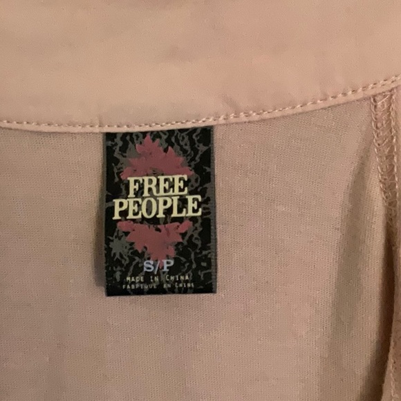 Free People Short Casual Dress Sz S Boho asymmetrical Hemline Aztec RN66170 - Picture 3 of 10